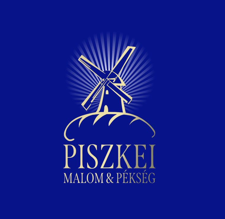 Piszkei Malom és Pékség logó